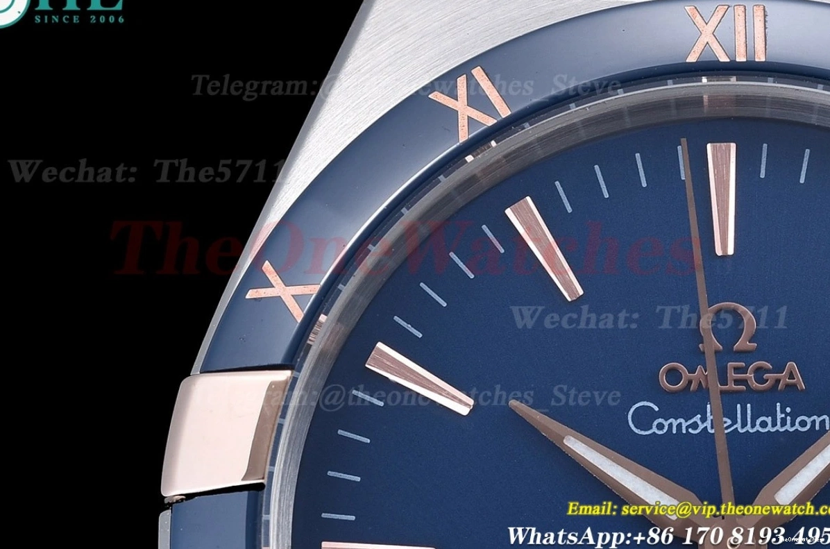 Dial LE 41mm Blue Constellation GDF RG Ceramic MY8215 0308